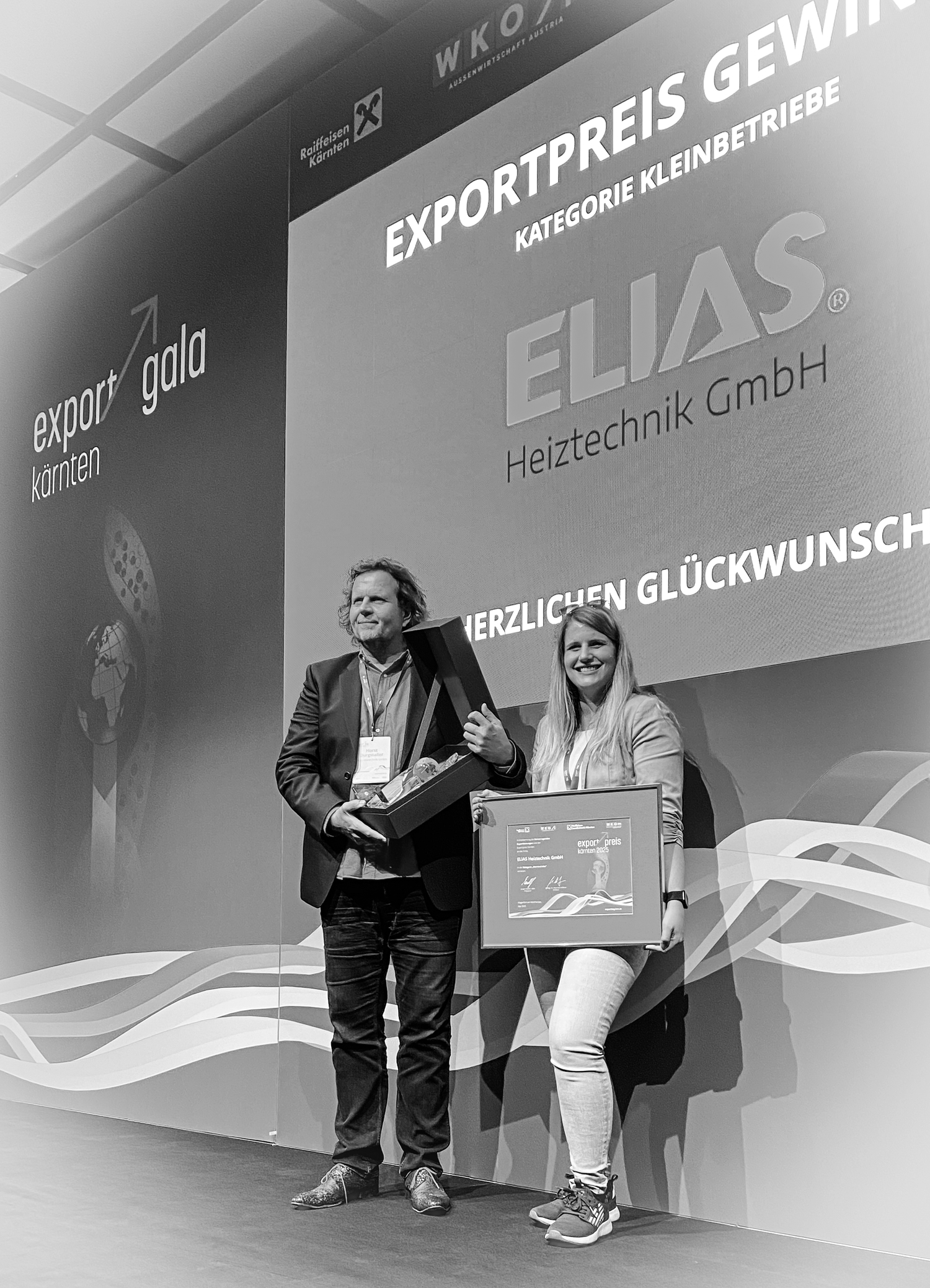 Horst und Helena Burgstaller, Gewinner Exportpreis Kärnten 2025