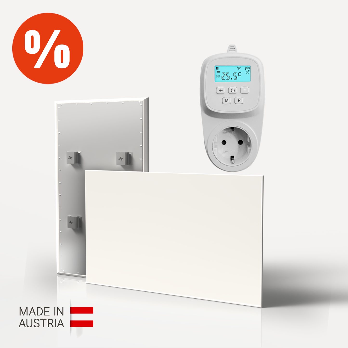 Infraredly Paneel Medium mit W-LAN Thermostat